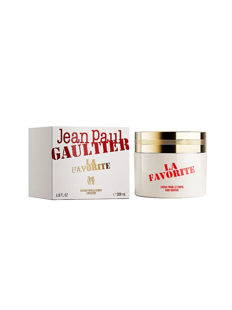 Jean Paul Gaultier La Favorite Body Cream crème pour le corps nourrissante avec parfum 200 ml - vue 7